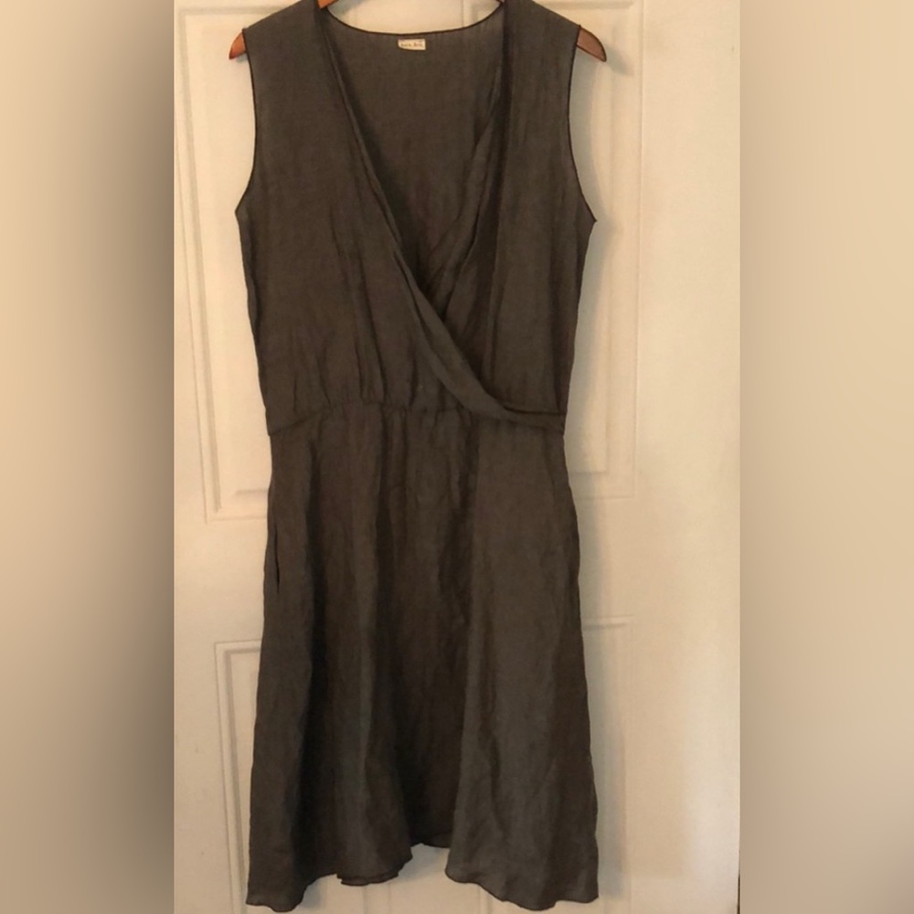 Kara Line 100% Linen Dress